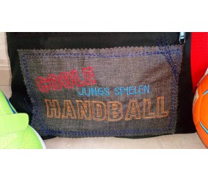 Stickserie - Handball Silhouette